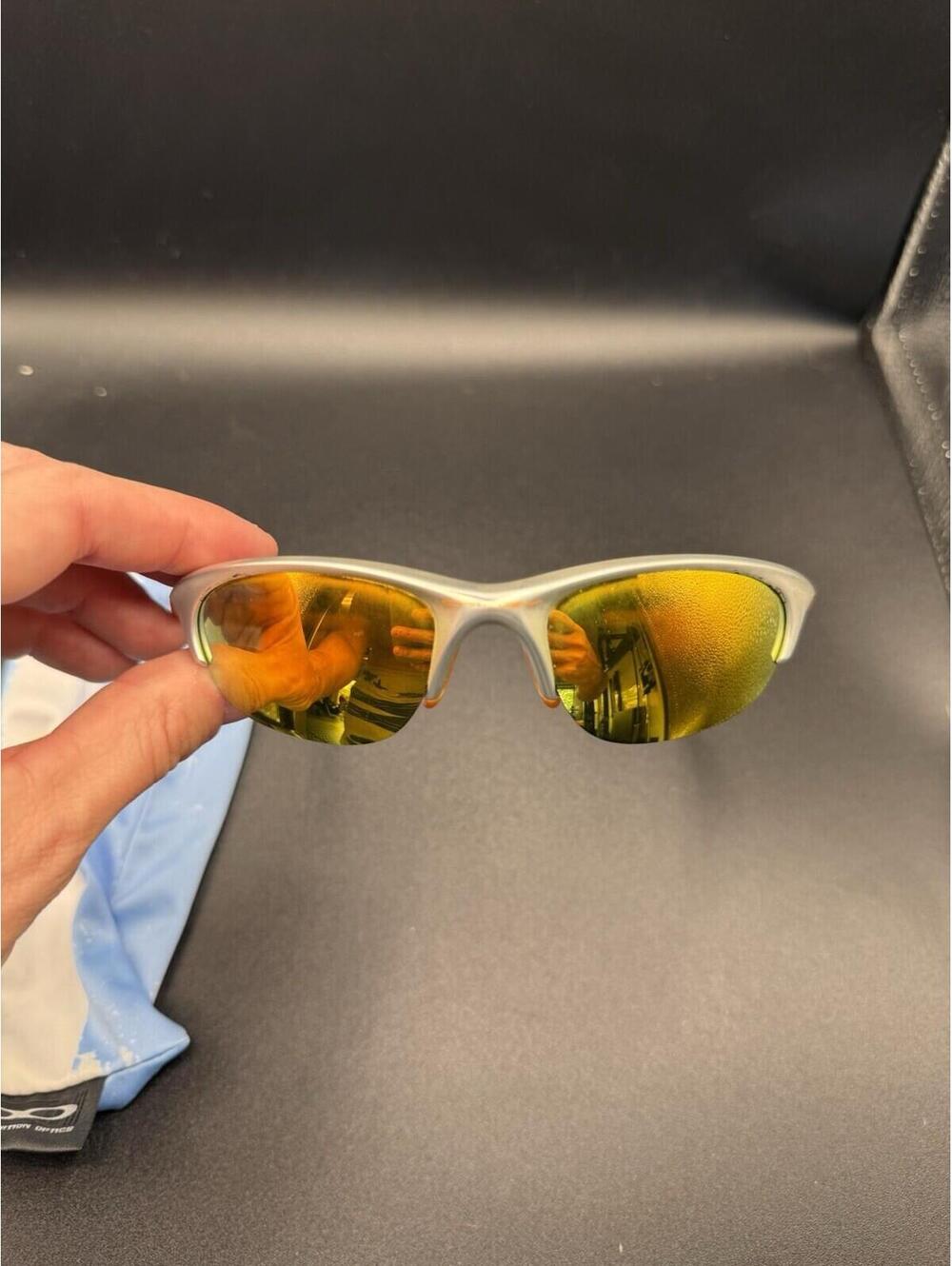 Oakley Half Jacket FMJ 5.56 Fire Iridium Lenses 03-615